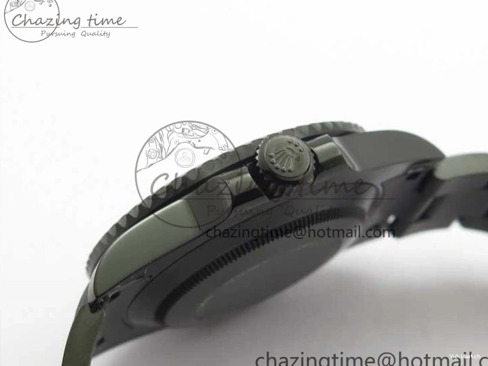 Steel V6F VS3135 1:1 V2 904L DLC Edition Submariner Black 116610 Blacken Best 0519